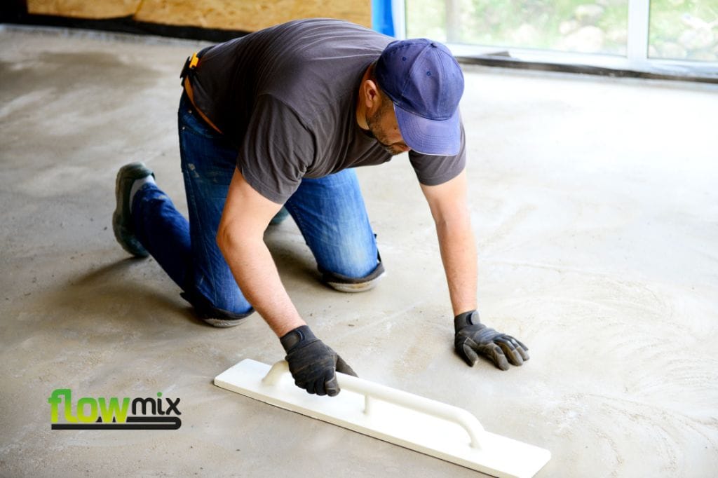 preparing for a concrete floor