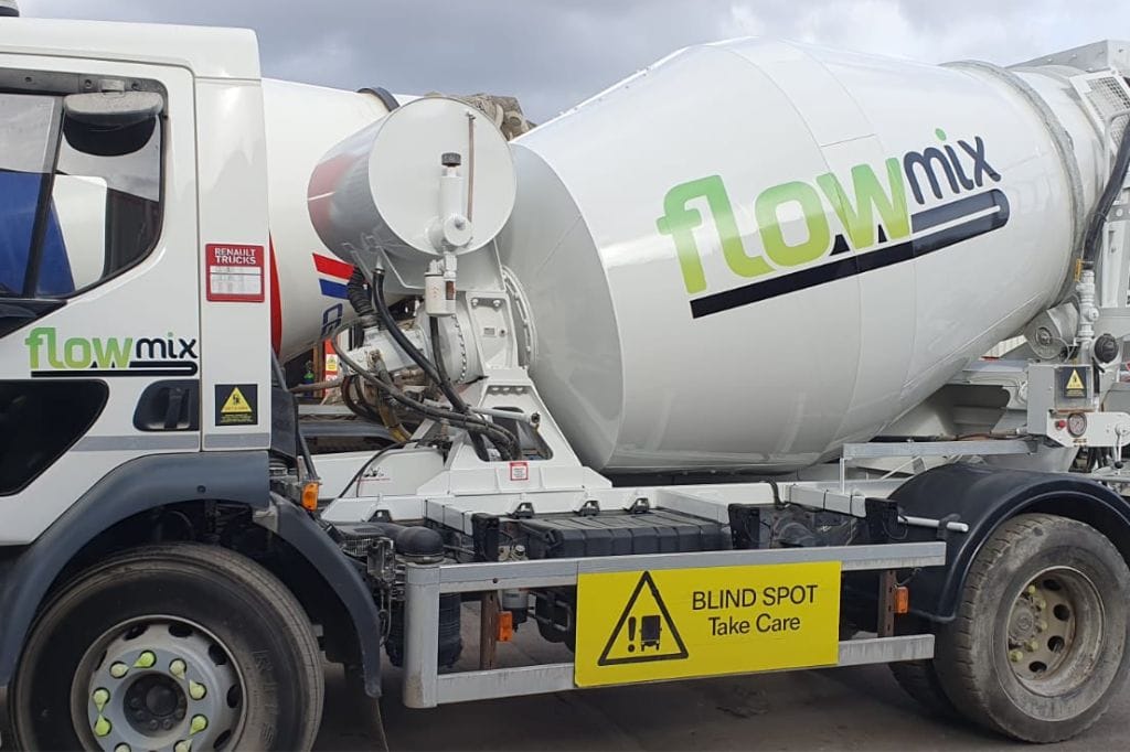 mini-mix concrete delivery
