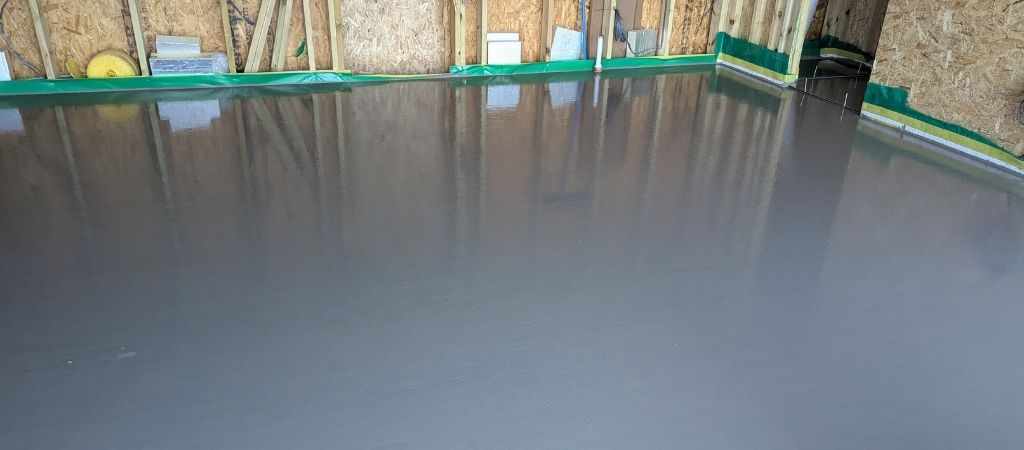 fast-drying screed