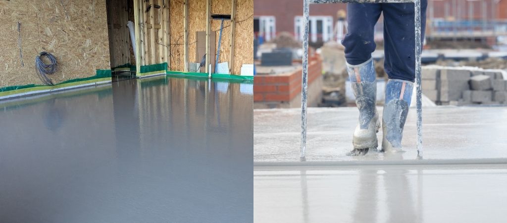 screeds vs concrete flowmix