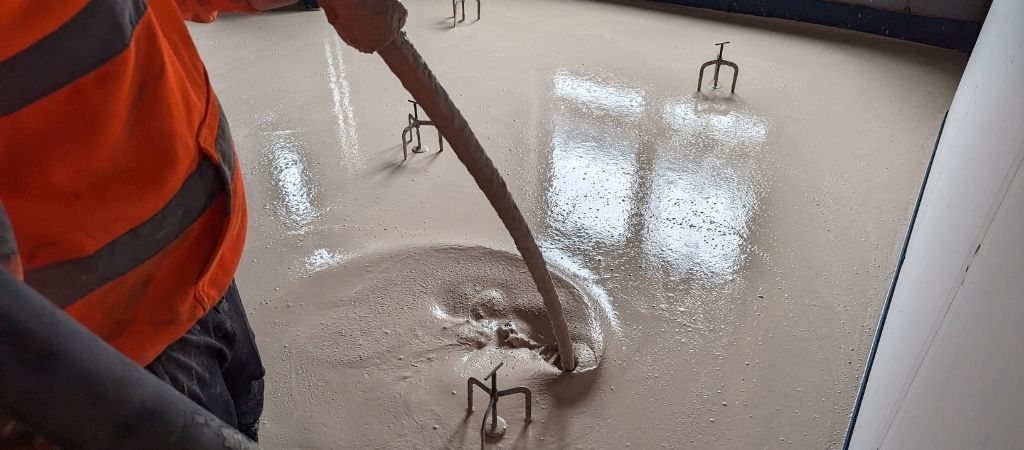 level a concrete floor