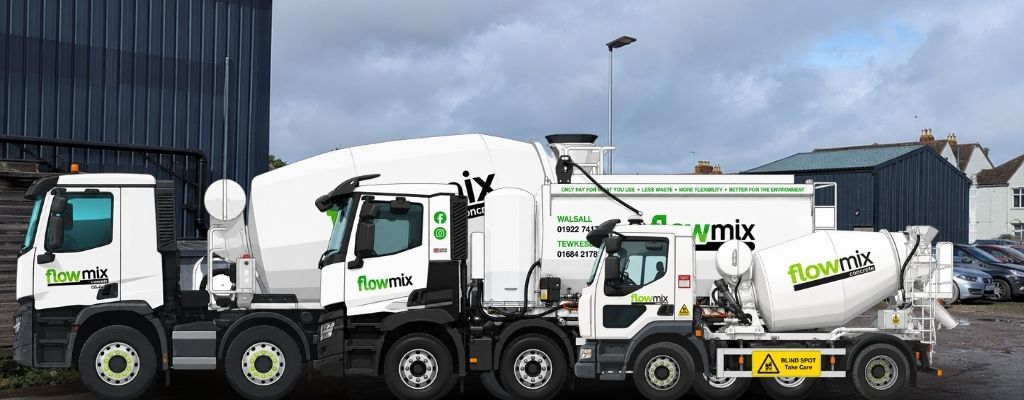 concrete trucks