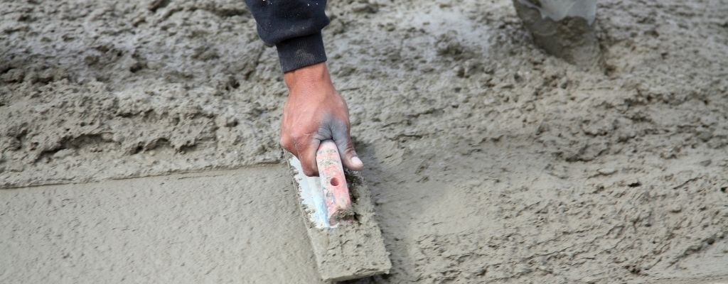 concrete finishing