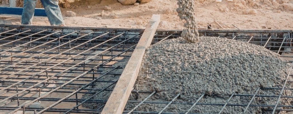 rebar concrete footings