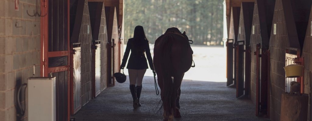 best concrete for an equine property