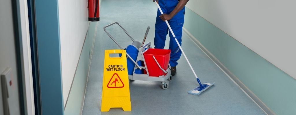clean a screed floor